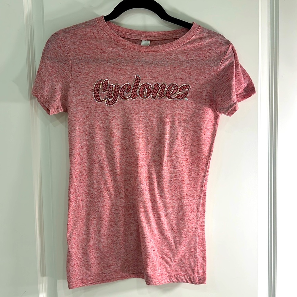 Cyclones rhinestone tee